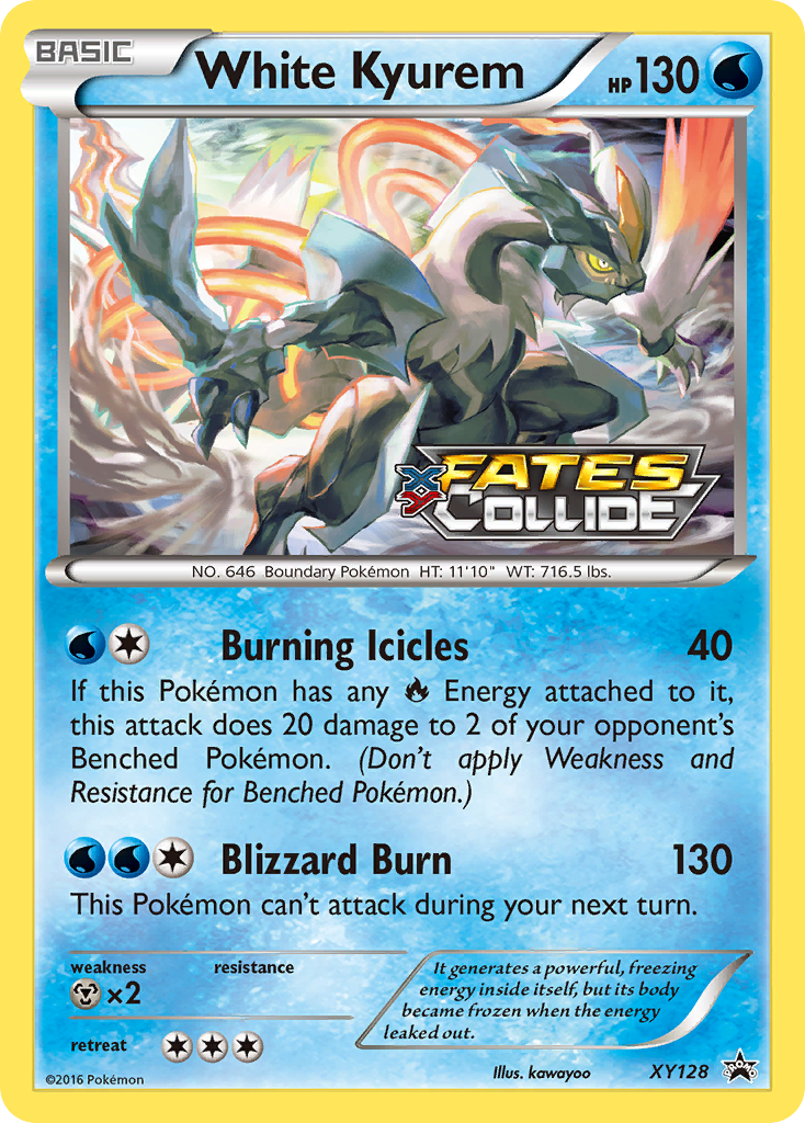 XY Promo White Kyurem #128